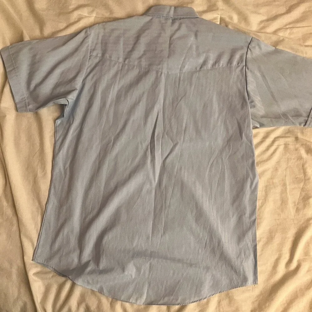 Vintage pearl snap short-sleeve button down - Picture 7 of 7